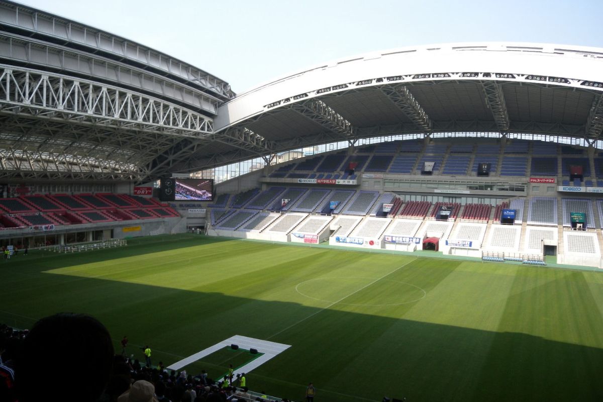 Sân Vận Động Noevir Stadium Kobe - Nhật Bản 4 san van dong noevir stadium kobe 3 KANSAI PAINT