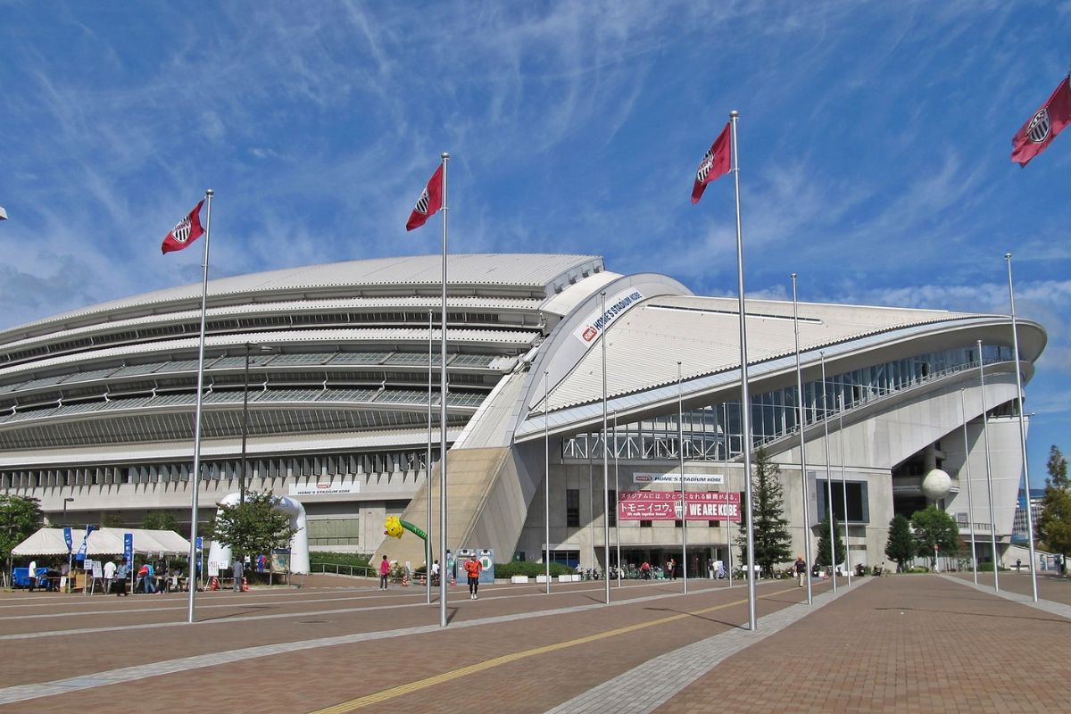 Sân Vận Động Noevir Stadium Kobe - Nhật Bản 1 san van dong noevir stadium kobe 4 KANSAI PAINT