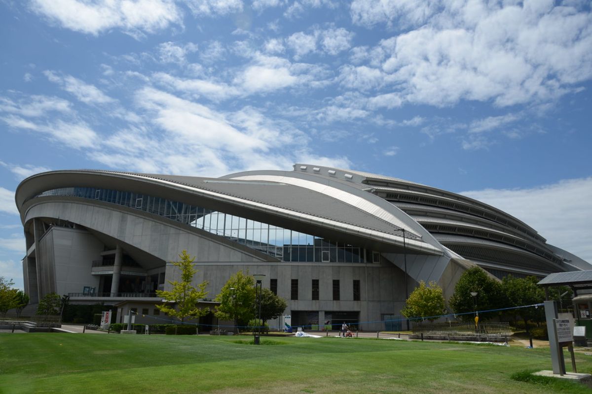 Sân Vận Động Noevir Stadium Kobe - Nhật Bản 3 san van dong noevir stadium kobe 6 KANSAI PAINT