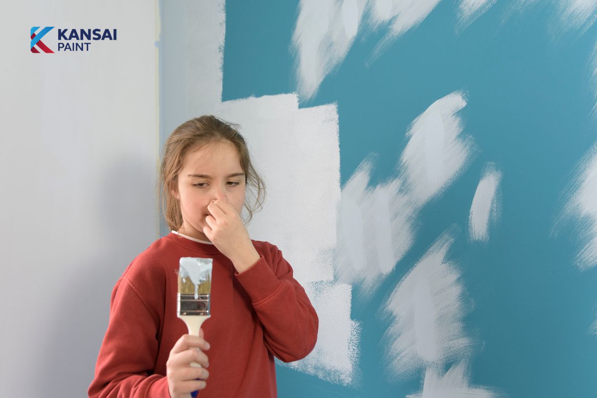 Mùi sơn nhà mới có độc không Mùi sơn nhà mới có độc không