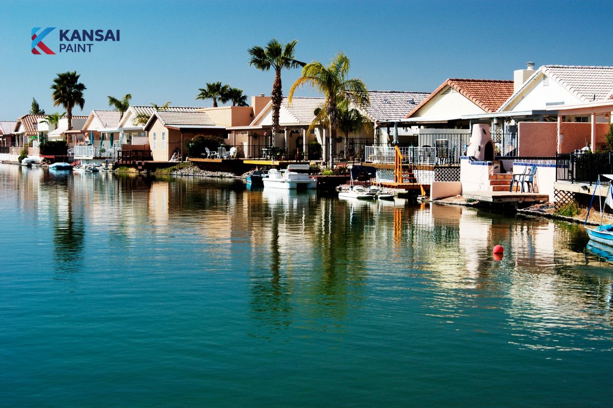 Sơn nhà cấp 4 màu gì đẹp