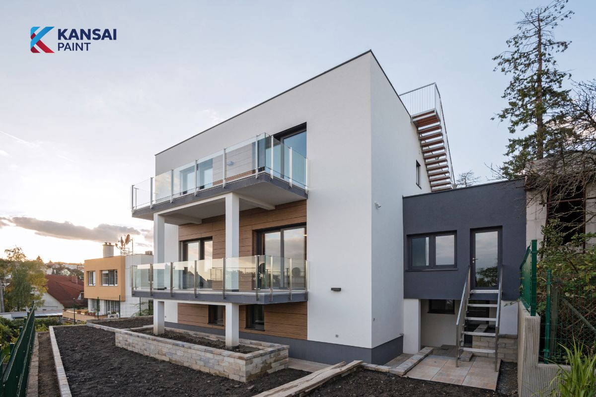 Sơn nhà cấp 4 màu gì đẹp