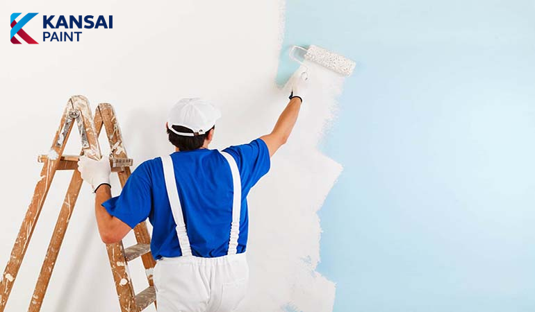 Quy trình sơn lại nhà cũ