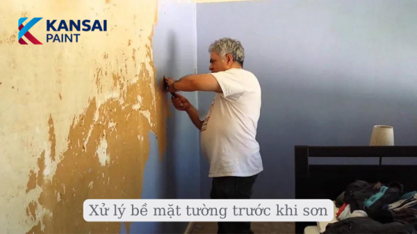 Cách khắc phục sơn tường bị ố vàng