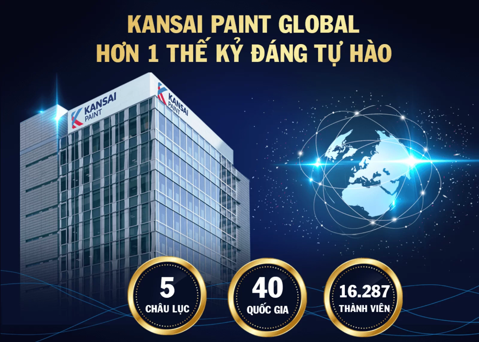 Sơn Kansai là một trong những thương hiệu sơn bán chạy nhất tại Việt Nam. Chất lượng của sản phẩm là một trong những điểm thu hút nhiều khách hàng nhất. Hãy xem hình ảnh để biết thêm về sơn Kansai.