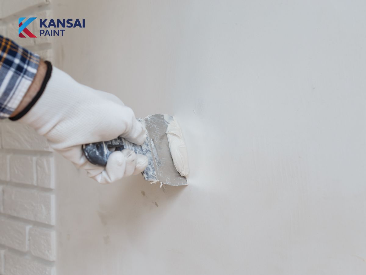 Cách pha bột trét tường Cách pha bột trét tường