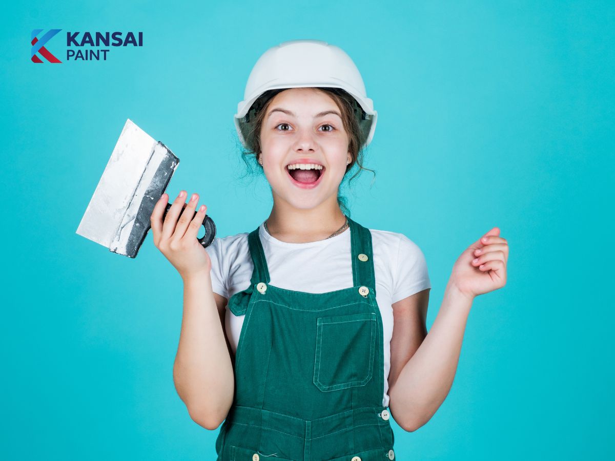 Cách pha bột trét tường Cách pha bột trét tường