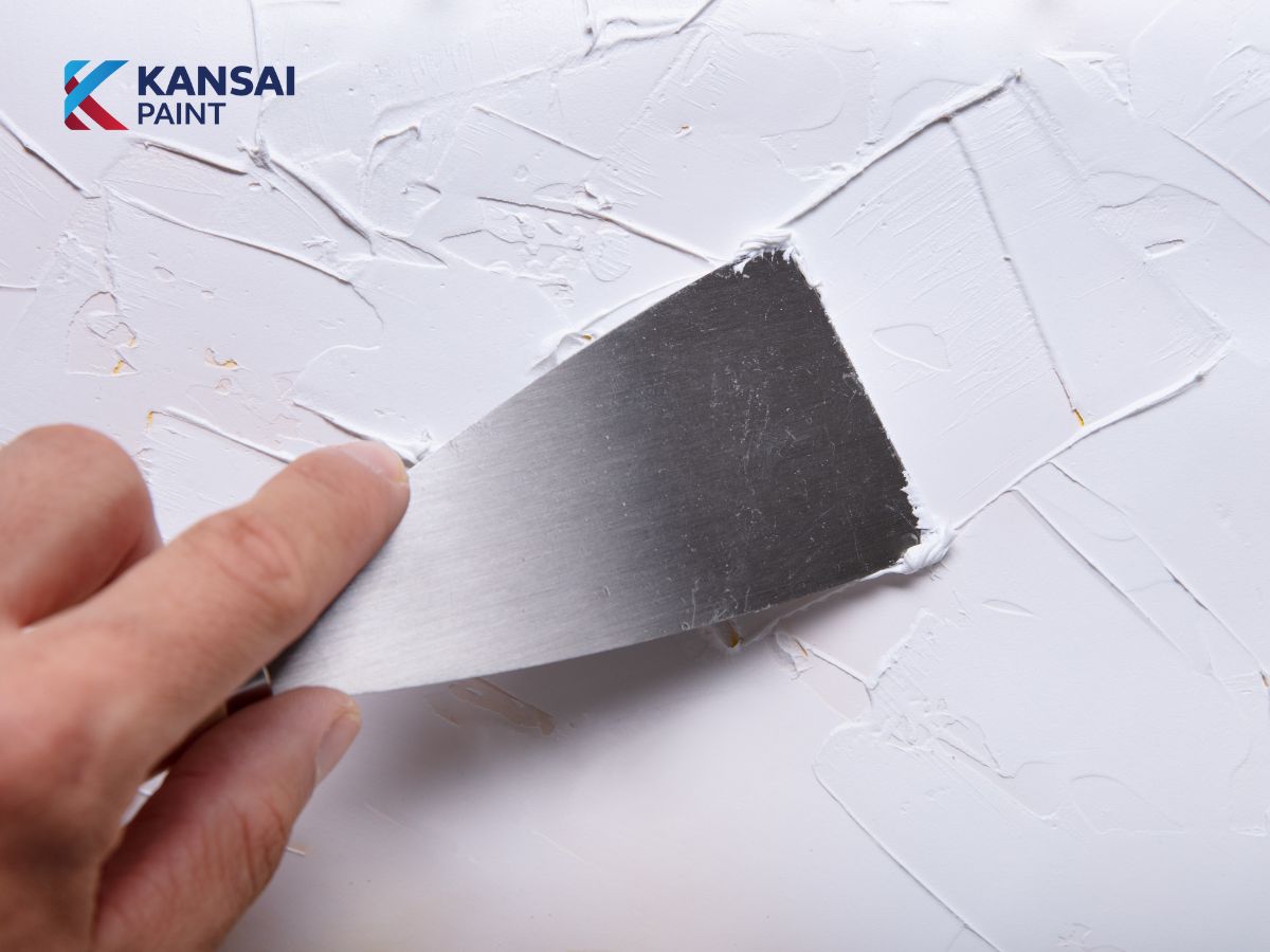 Cách pha bột trét tường Cách pha bột trét tường