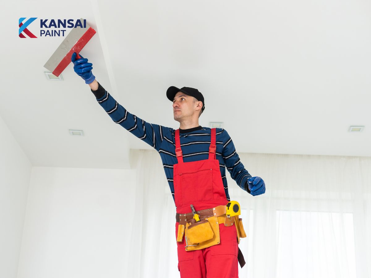 Cách pha bột trét tường Cách pha bột trét tường