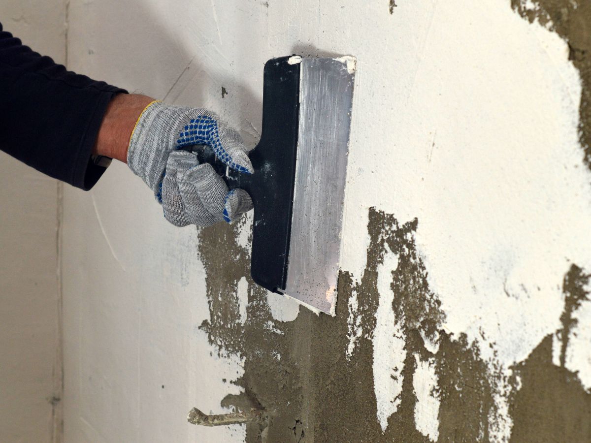 Cách pha bột trét tường Cách pha bột trét tường