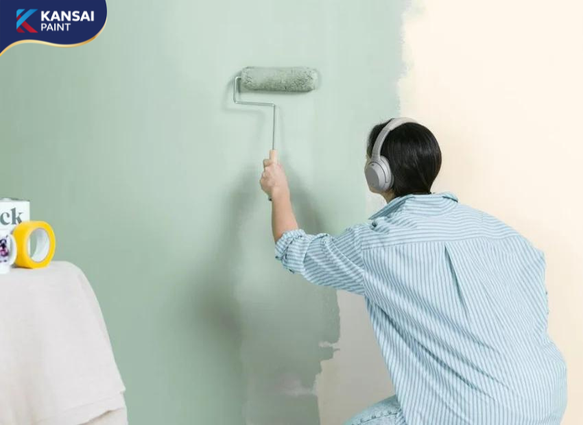 Cách pha sơn nội thất