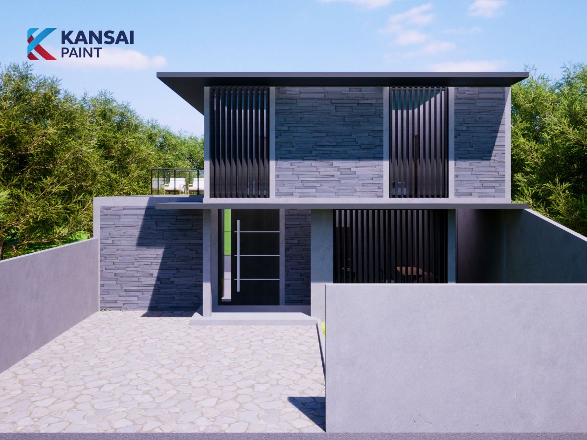 Màu sơn ngoại thất đẹp Màu sơn ngoại thất đẹp