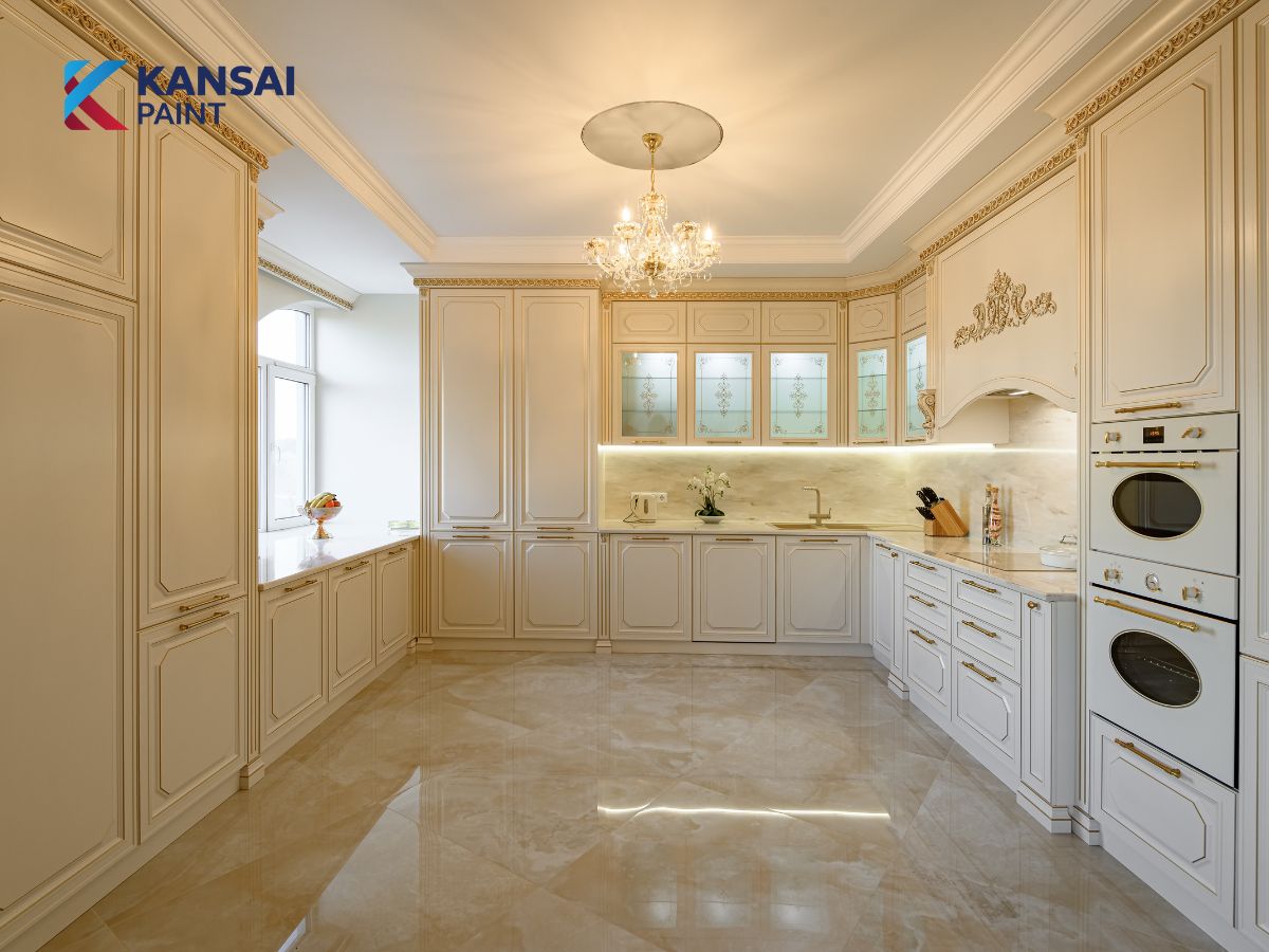 Mệnh Kim sơn nhà màu gì