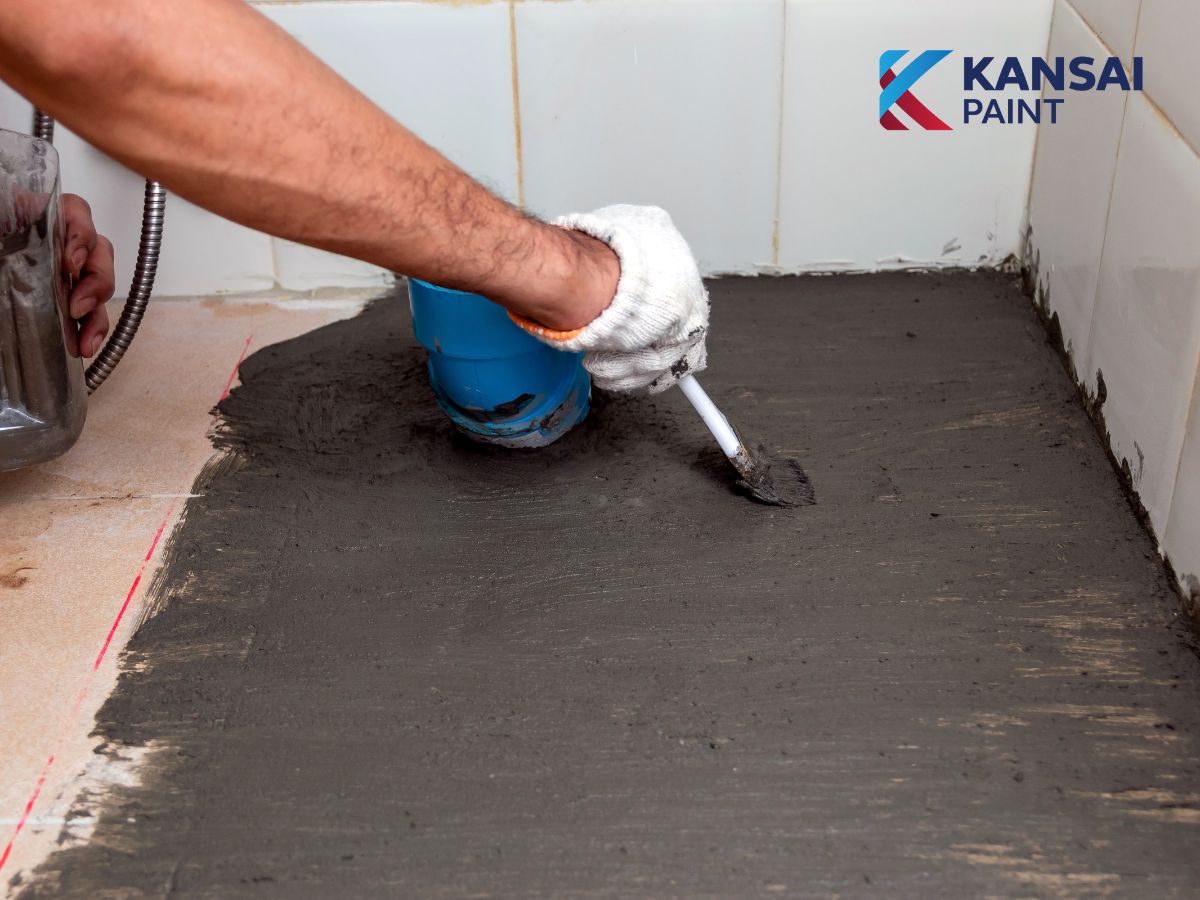 Cách pha sơn chống thấm với xi măng Cách pha sơn chống thấm với xi măng