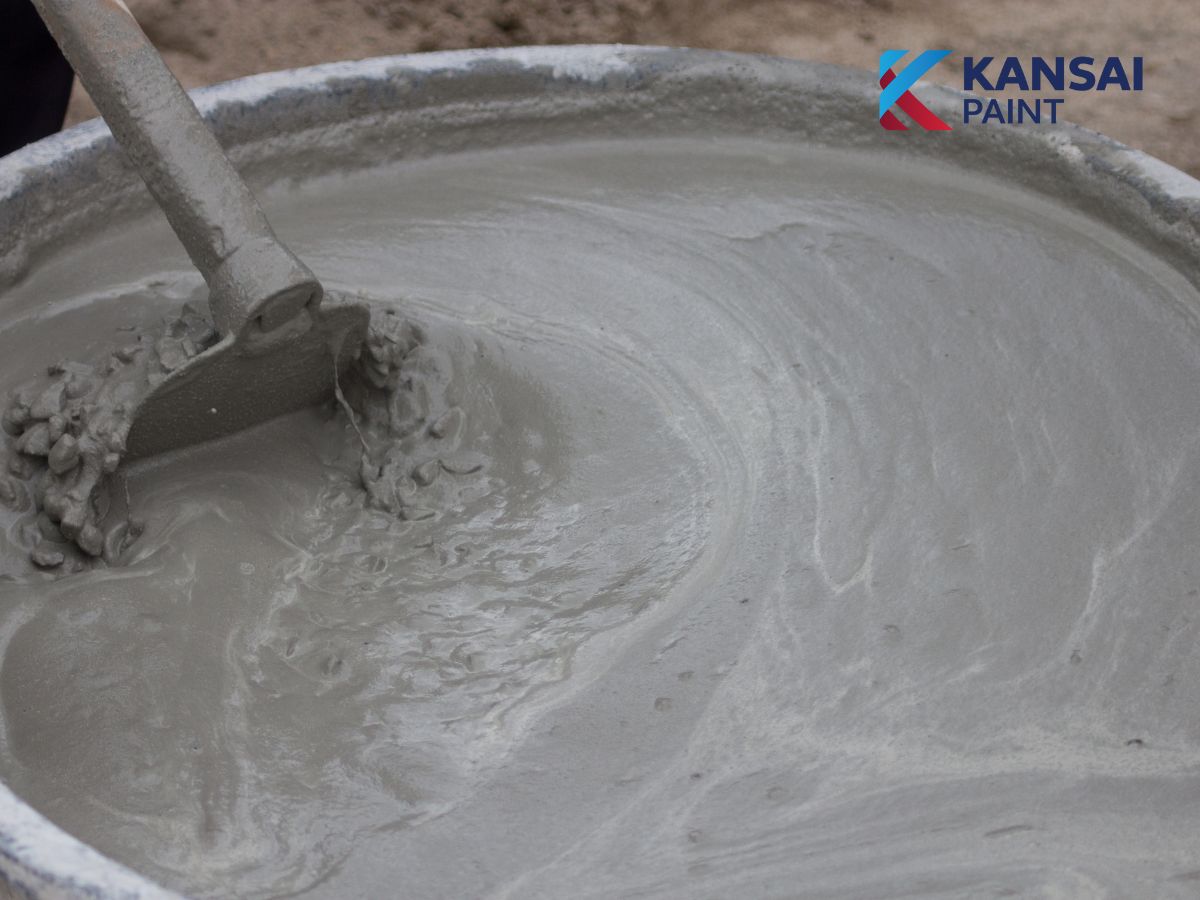 Cách pha sơn chống thấm với xi măng Cách pha sơn chống thấm với xi măng