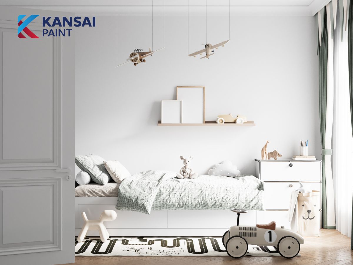 Cách phối màu sơn cho phòng ngủ nhỏ Cách phối màu sơn cho phòng ngủ nhỏ