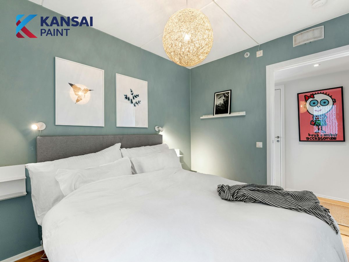 Cách phối màu sơn cho phòng ngủ nhỏ Cách phối màu sơn cho phòng ngủ nhỏ