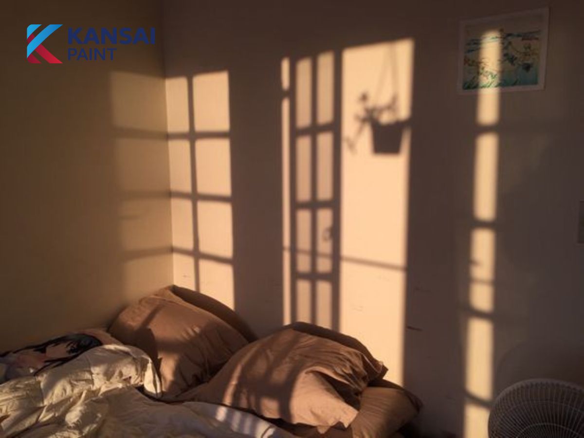 Cách phối màu sơn cho phòng ngủ nhỏ Cách phối màu sơn cho phòng ngủ nhỏ