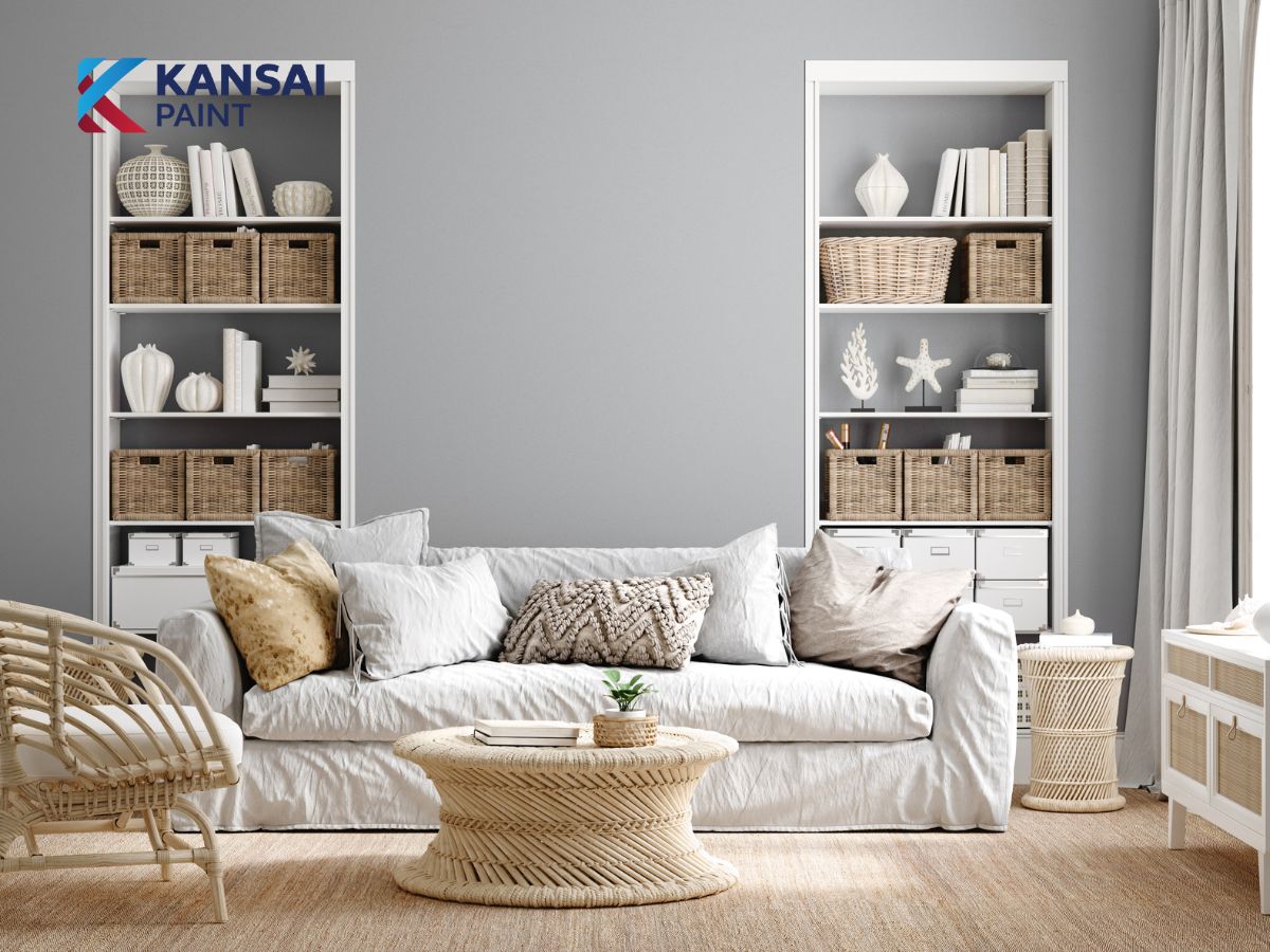 Cách phối màu sơn phòng khách nhỏ Cách phối màu sơn phòng khách nhỏ