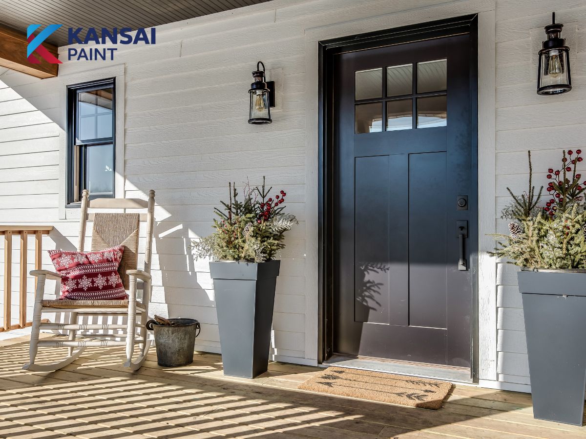 Cách phối màu sơn mặt tiền nhà cấp 4 đẹp Cách phối màu sơn mặt tiền nhà cấp 4 đẹp