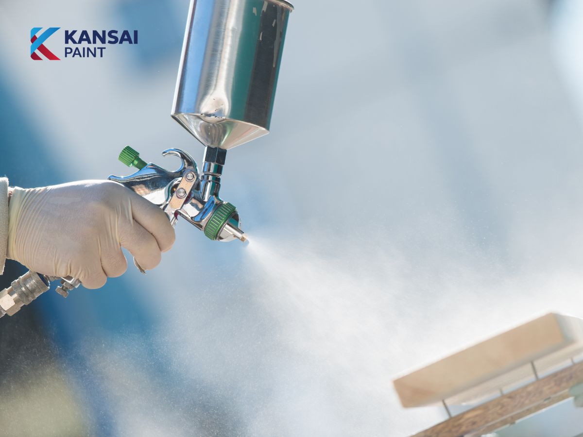 Cách phun sơn không bị chảy Cách phun sơn không bị chảy