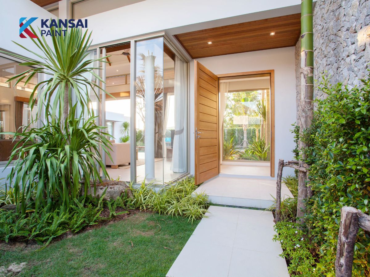 Màu sơn nhà vườn đẹp Màu sơn nhà vườn đẹp