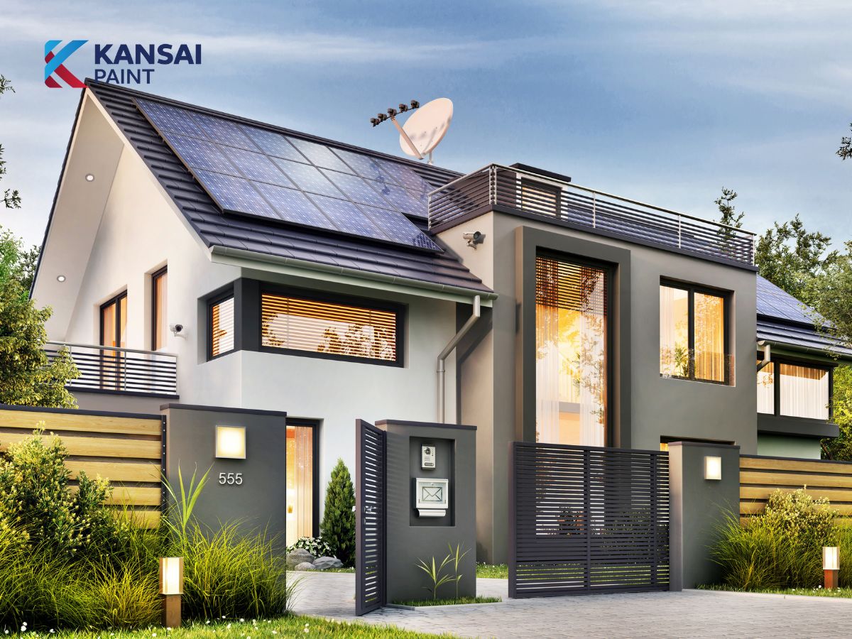 Màu sơn nhà vườn đẹp Màu sơn nhà vườn đẹp