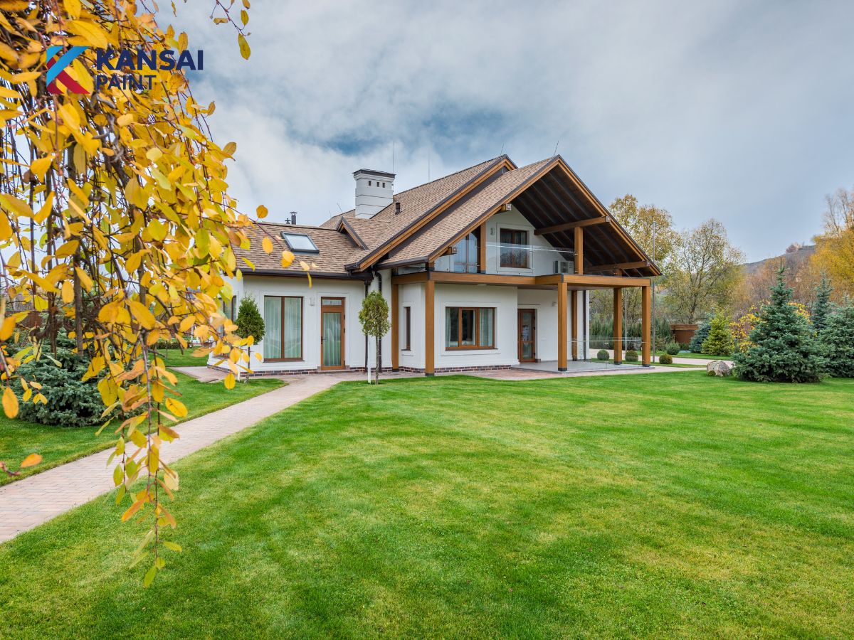 Màu sơn nhà vườn đẹp Màu sơn nhà vườn đẹp