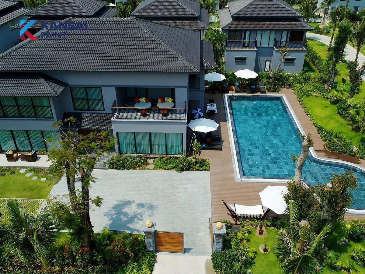 Màu sơn nhà vườn đẹp Màu sơn nhà vườn đẹp