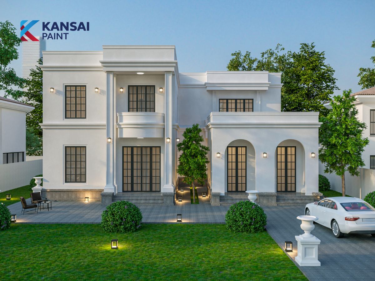 Màu sơn nhà vườn đẹp Màu sơn nhà vườn đẹp