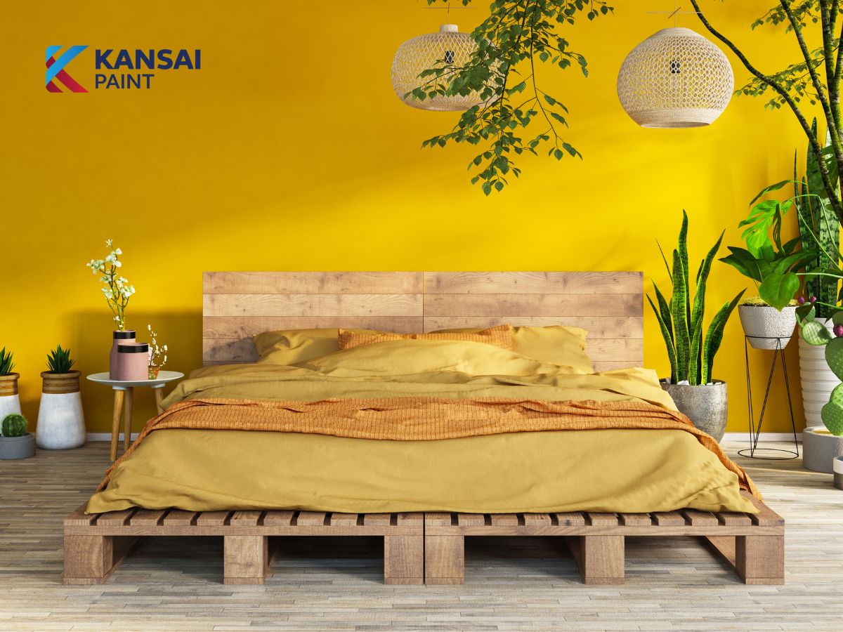 Mệnh kim sơn phòng ngủ màu gì