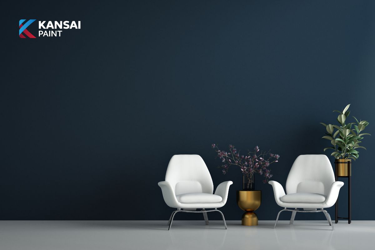 Sơn nội thất màu xanh dương Sơn nội thất màu xanh dương