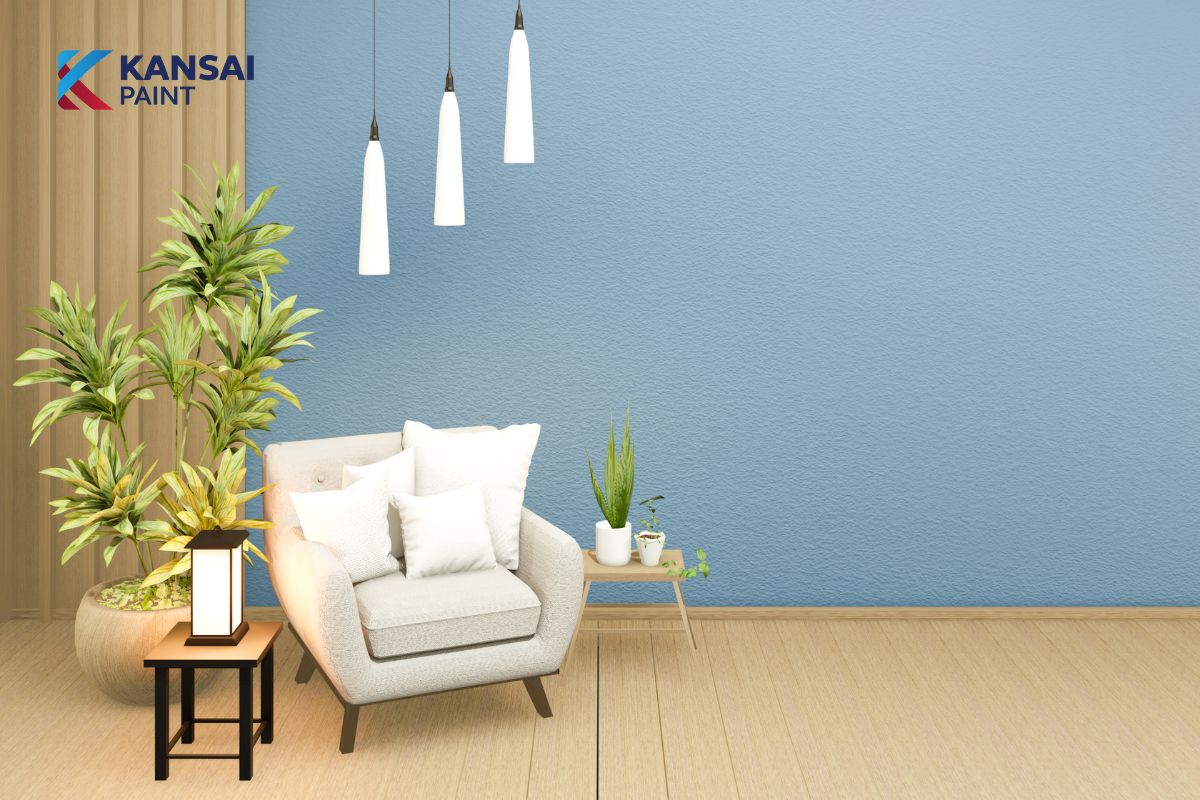 Sơn nội thất màu xanh dương Sơn nội thất màu xanh dương