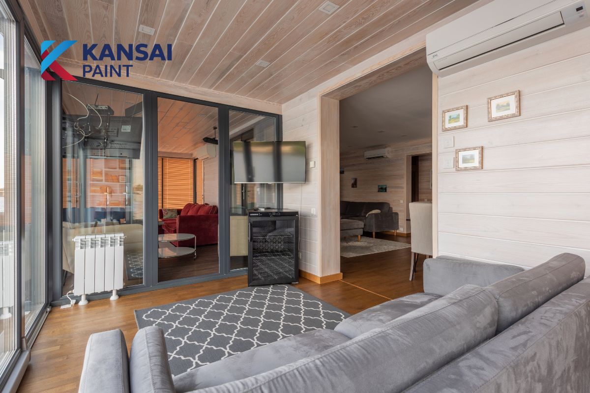 Cách phối màu sơn phòng khách nhà ống Cách phối màu sơn phòng khách nhà ống