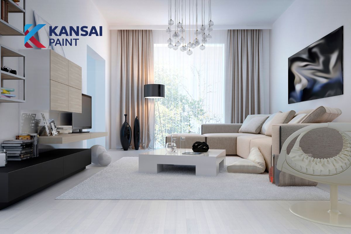 cach phoi mau son phong khach nha ong 2 KANSAI PAINT