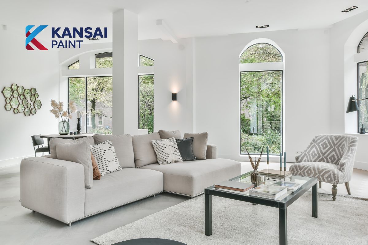 Cách phối màu sơn phòng khách nhà ống Cách phối màu sơn phòng khách nhà ống