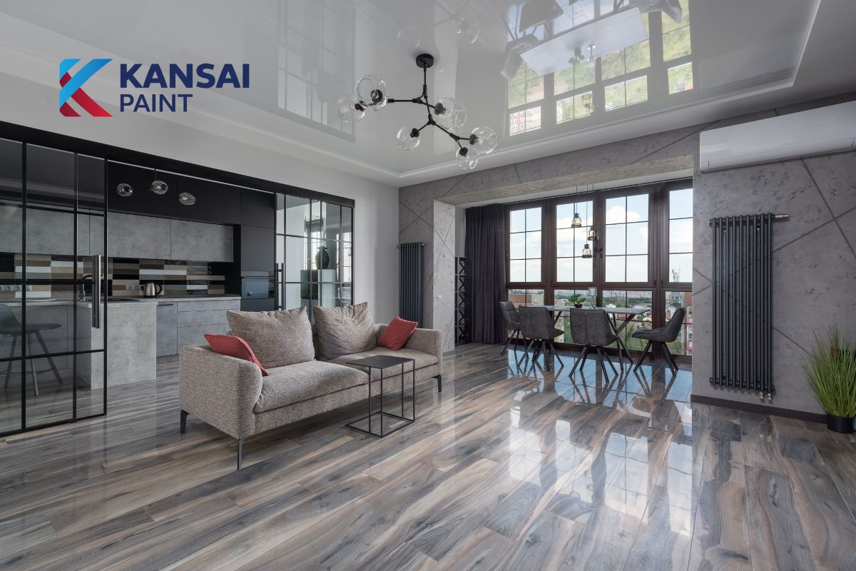 Cách phối màu sơn phòng khách nhà ống Cách phối màu sơn phòng khách nhà ống