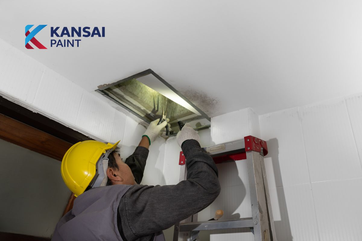 Giá sơn chống thấm trần nhà Giá sơn chống thấm trần nhà