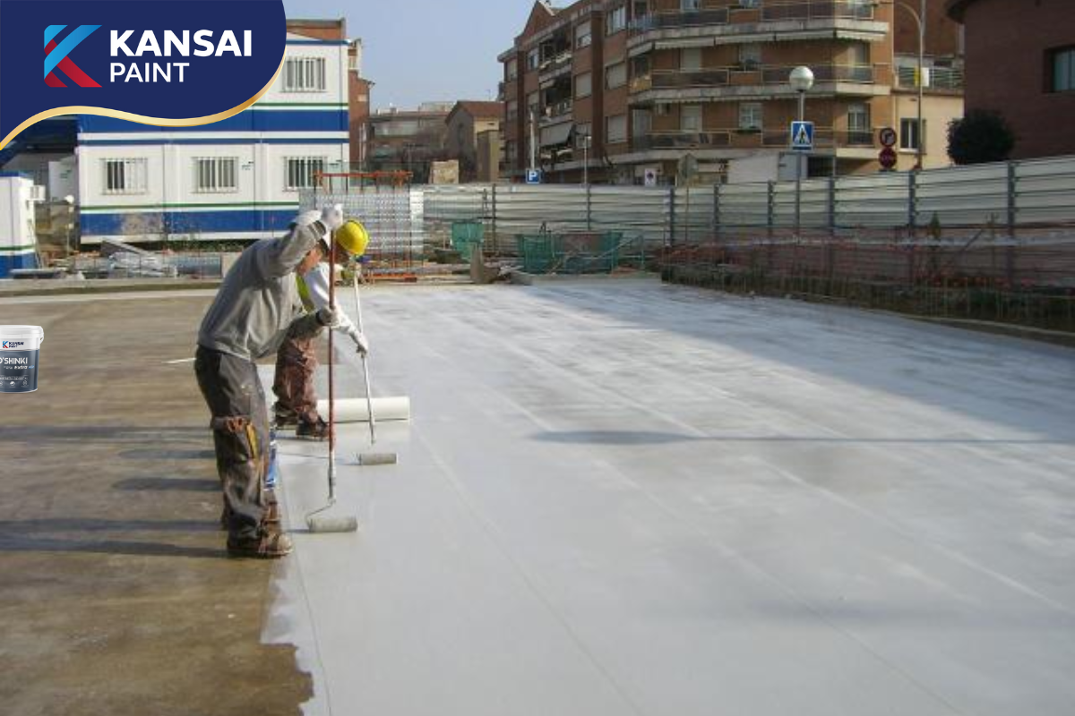 Sơn chống thấm một thành phần Sơn chống thấm một thành phần