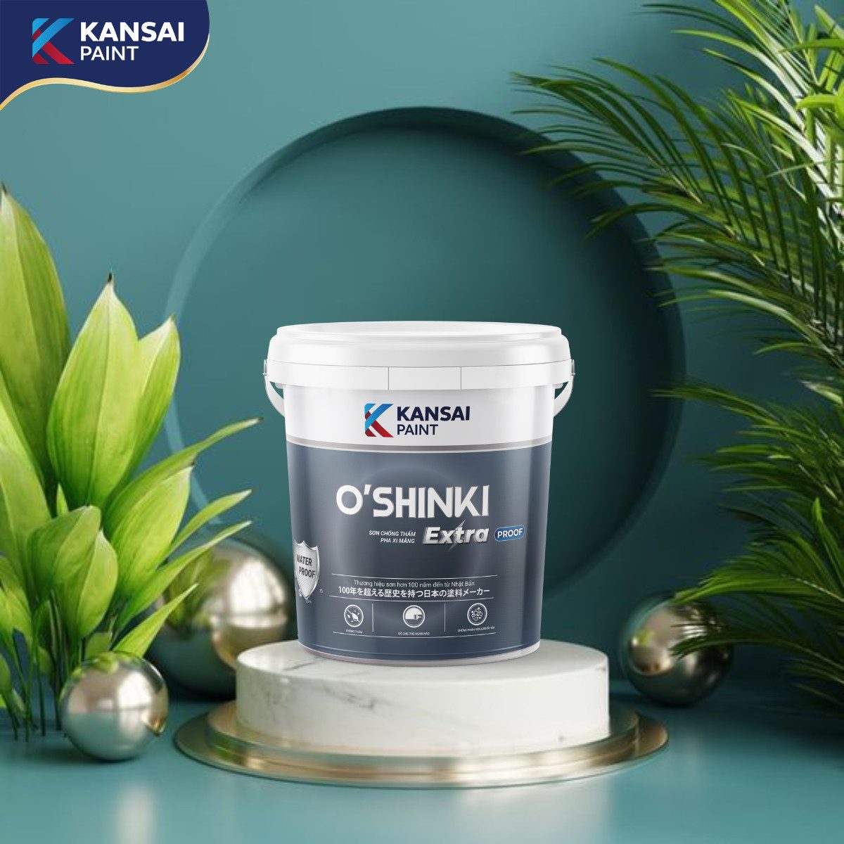 Sơn chống thấm một thành phần Sơn chống thấm một thành phần