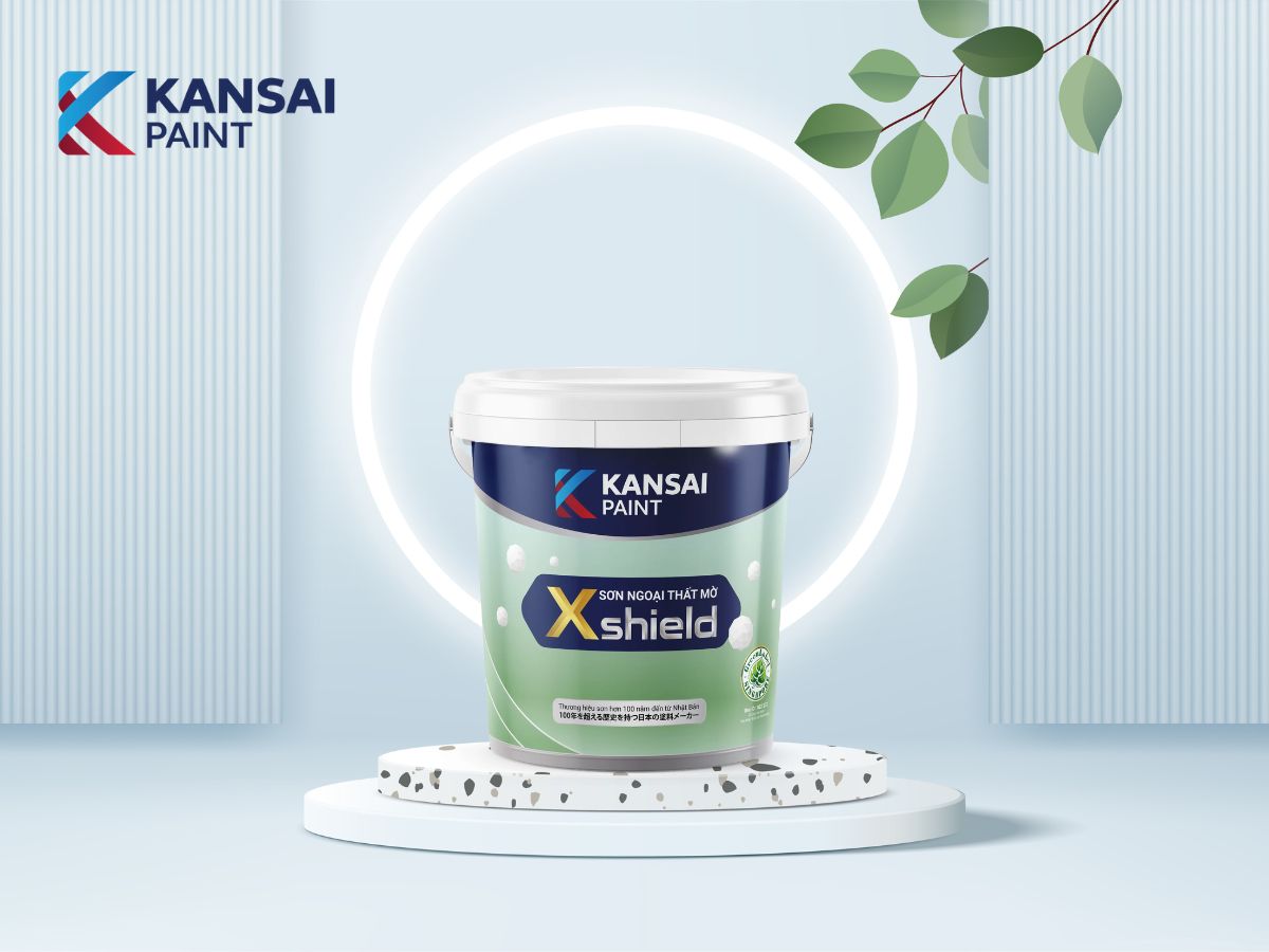 Sơn ngoại thất mờ X Shield Ngoại thất nhà đẹp với sơn X Shield