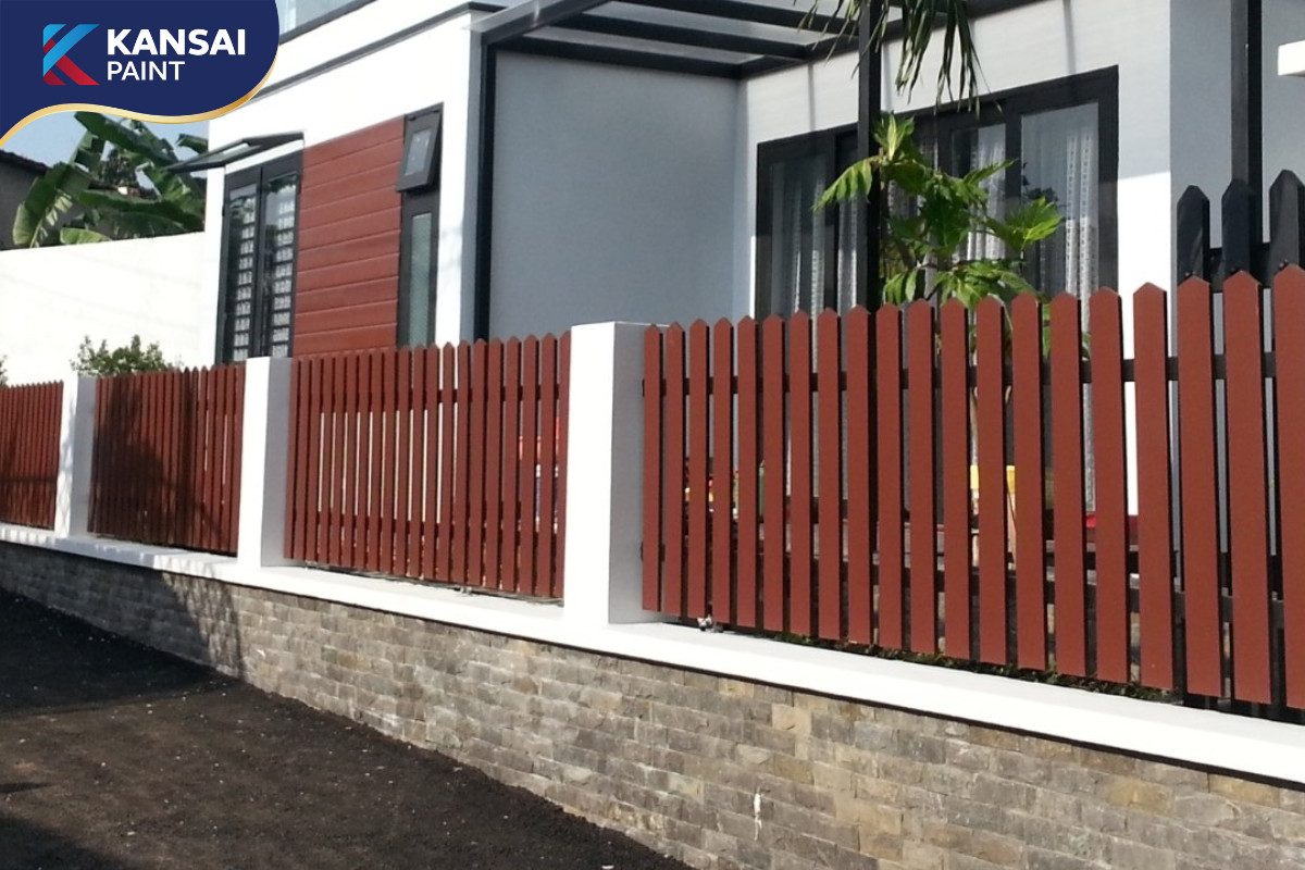 Màu Sơn Tường Hàng Rào Đẹp Màu Sơn Tường Hàng Rào Đẹp