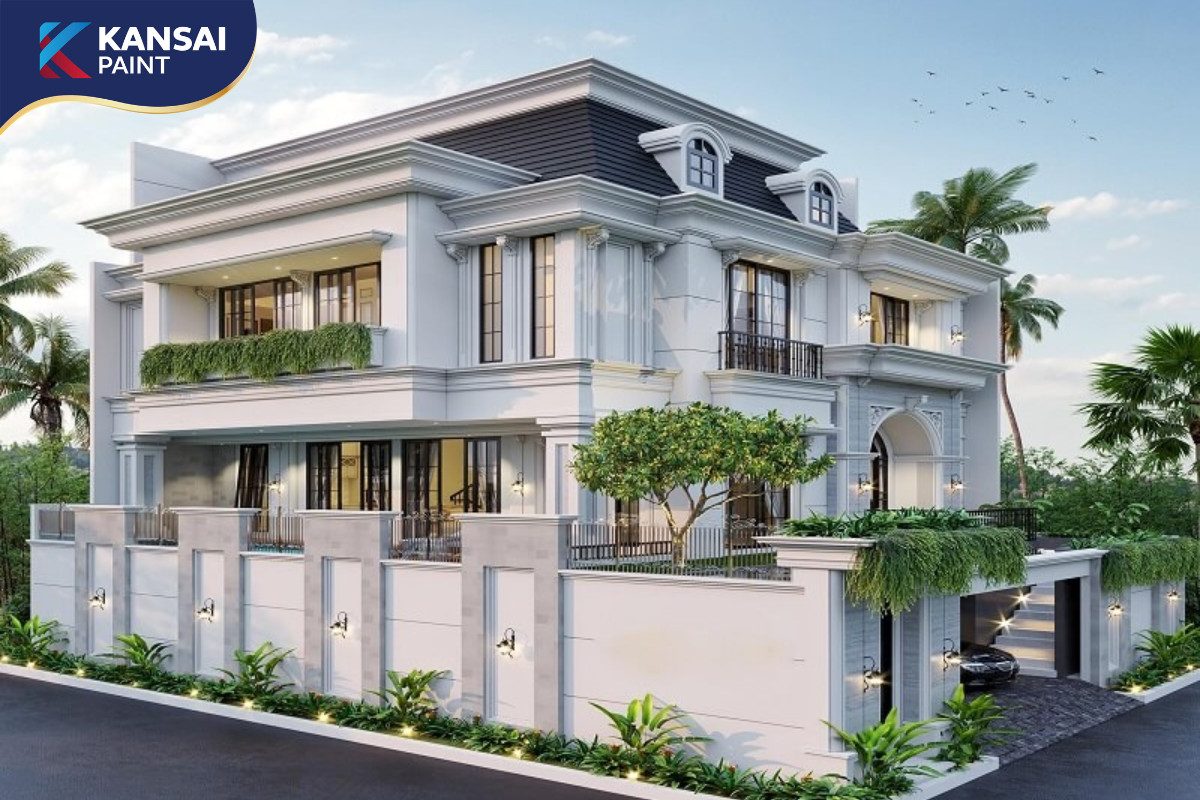 Màu Sơn Tường Hàng Rào Đẹp Màu Sơn Tường Hàng Rào Đẹp