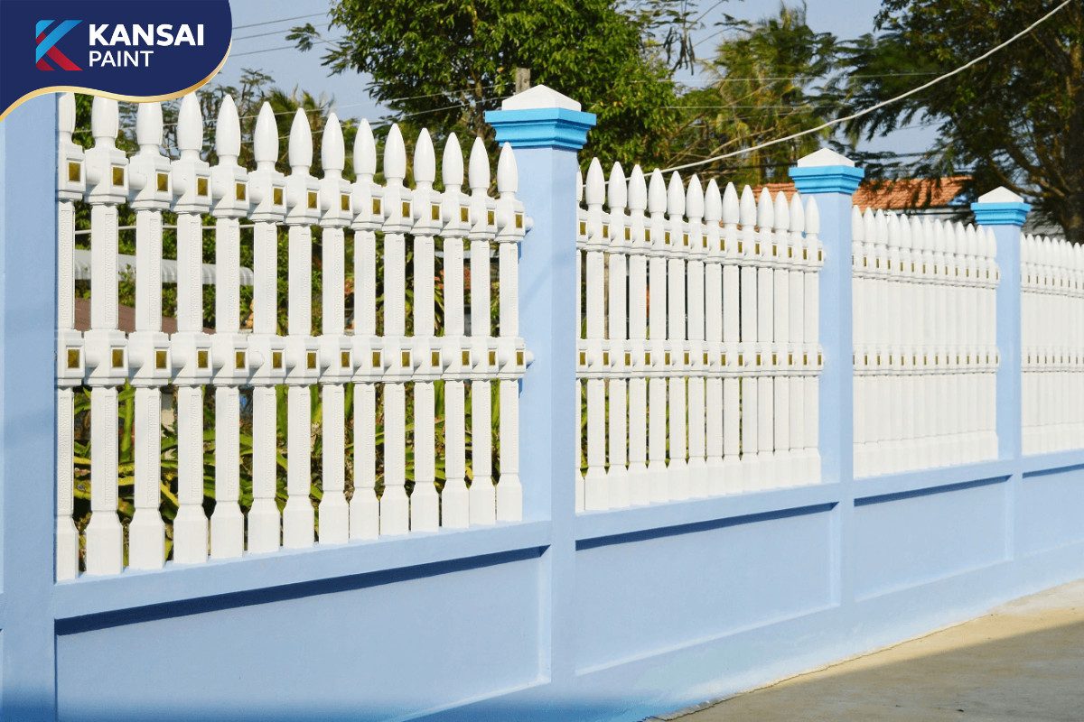 Màu Sơn Tường Hàng Rào Đẹp Màu Sơn Tường Hàng Rào Đẹp