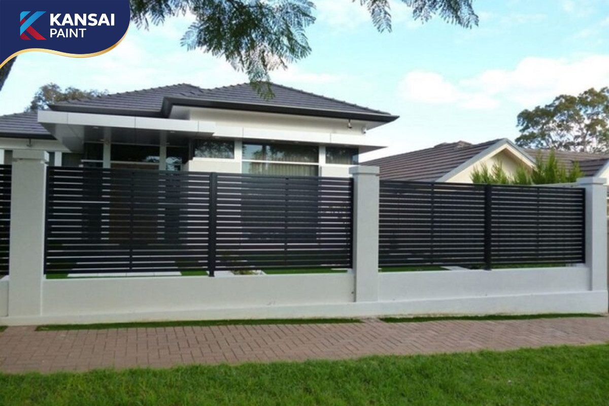 Màu Sơn Tường Hàng Rào Đẹp Màu Sơn Tường Hàng Rào Đẹp