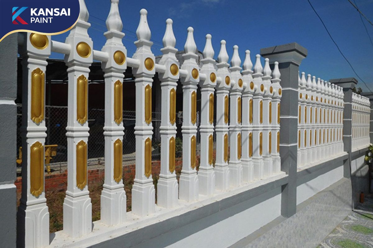 Màu Sơn Tường Hàng Rào Đẹp Màu Sơn Tường Hàng Rào Đẹp