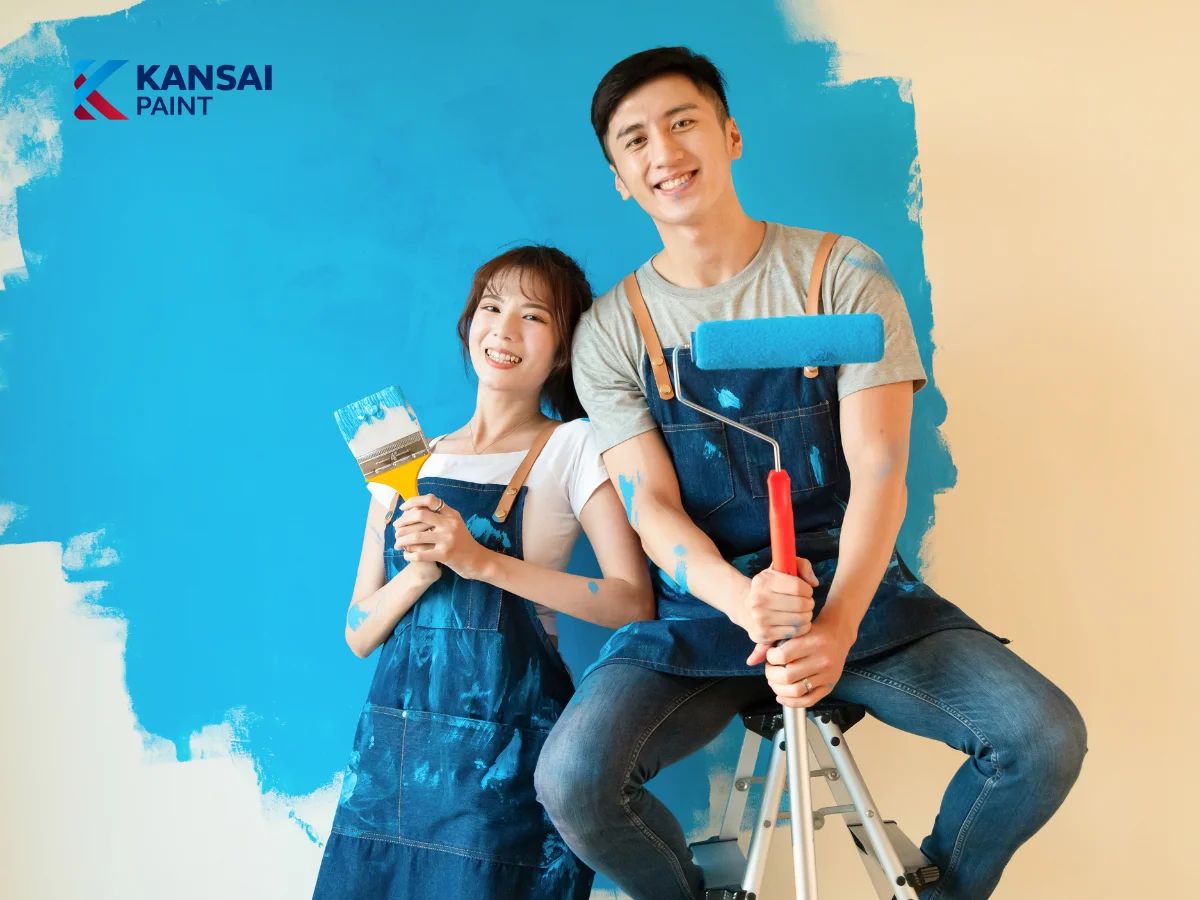 Cách Pha Sơn Nước Trong Nhà