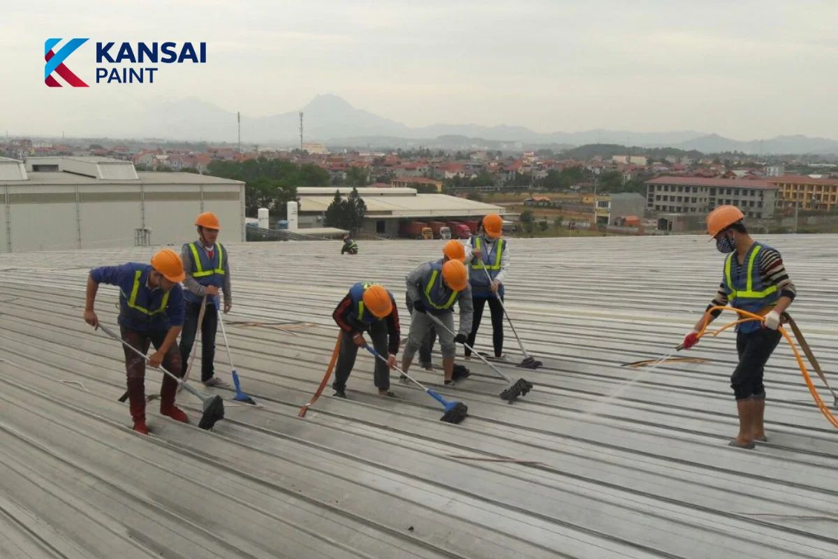 Sơn chống nóng mái tôn có hiệu quả không