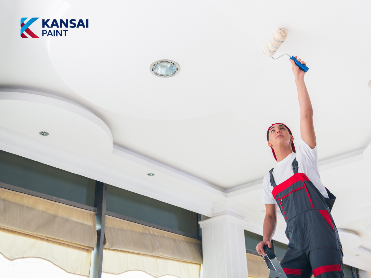 Màu Sơn Trần Nhà Phòng Khách Màu Sơn Trần Nhà Phòng Khách