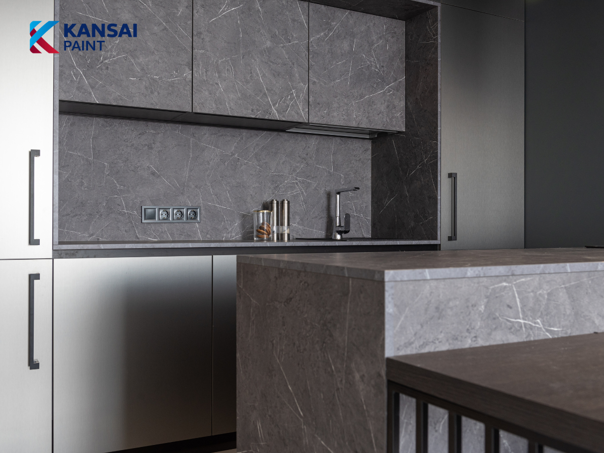 Sơn Nội Thất Màu Xám